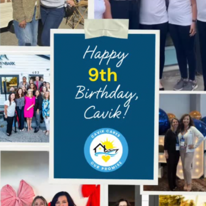 Happy 9th Birthday cavik insta post